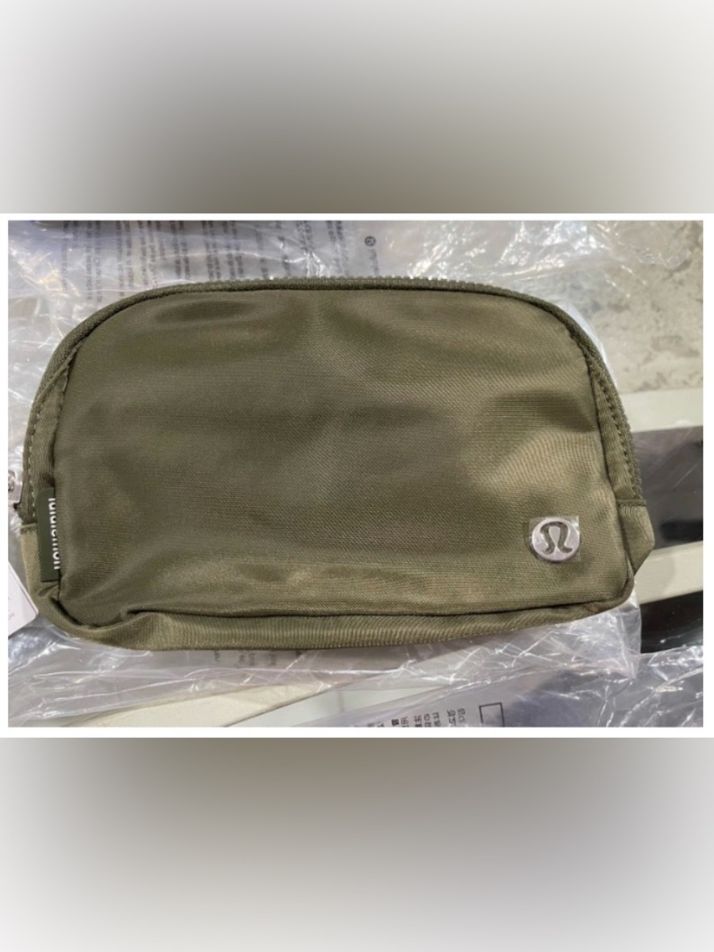 Lululemon Olive Green 1L belt bag
